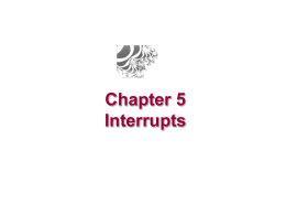 Chapter 5: Interrupts - Programming 16-bit