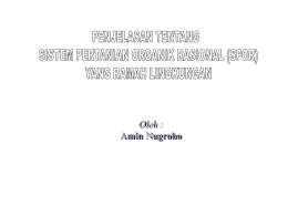 Penggunaan Kompos