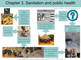ppt - Sustainable Sanitation
