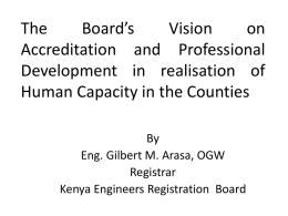 - The Institution of Engineers of Kenya
