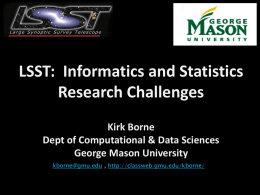 LSST ISSC - High Energy Astrophysics