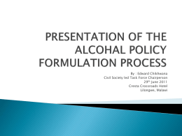 Policy Formulation Process Powerpoint