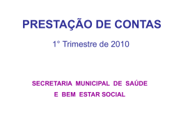 Slide 1 - Prefeitura Municipal de Monte Belo MG