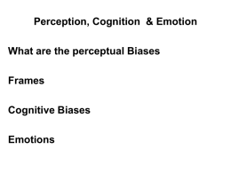 perception-cognition-emotion