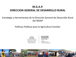 Presentación PPT sobre Políticas Públicas para la Agricultura Familiar