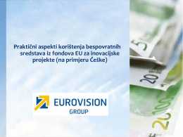 Češka iskustva u korištenju sredstava iz europskih fondova za
