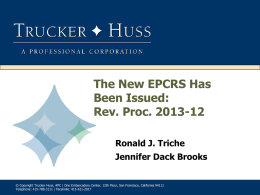 New Forms for EPCRS Submissions
