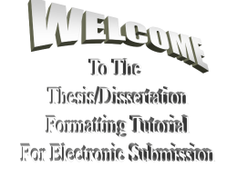 and follow the directions for submitting your thesis/dissertation to