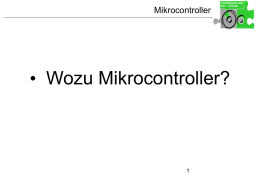 Einführung Mikrocontroller