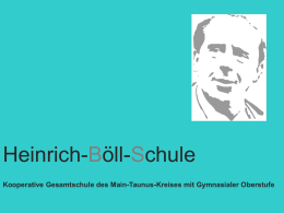 Informationen zu den Abschlussprüfungen 2014/15 - Heinrich
