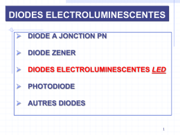 diodes electroluminescentes