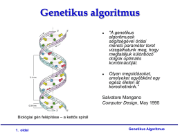 Genetikus Algoritmus