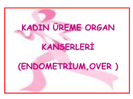 Endometrium ve Over CA