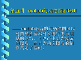 第五讲MATLAB的句柄绘图和GUI