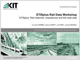 ETISplus rail network model