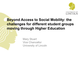 Presentation: Professor Mary Stuart