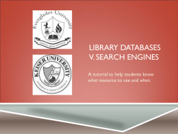 Library_v_Google_Tutorial_KES