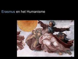 Erasmus, Humanisme