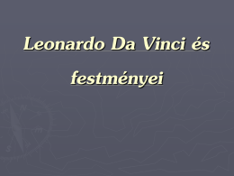 Leonardo Da Vinci és festményei