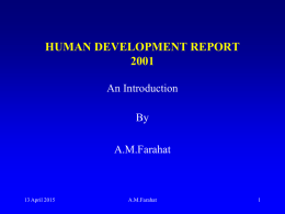 Human Development Introduce