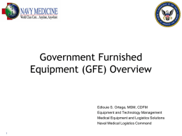 M-L-1545-1645 Government Furnished Equipment