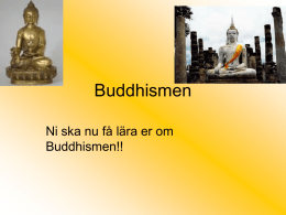 Buddhismen - WordPress.com