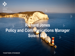 Solent Local Enterprise Partnership Operationalising the Solent