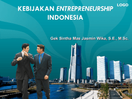entrepreneurship - Universitas Ciputra