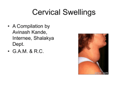 Cervical Swellings