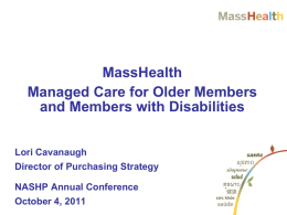 Integrated Care - NASHP Conference