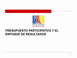 Presentación de PowerPoint - Municipalidad Provincial de Tacna