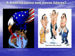 América Latina - Conflitos Atuais