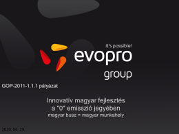 Az evopro csoport