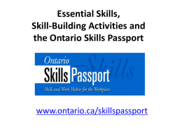 Skill-Building Activities