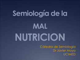 Semio Nutricion - Blog 5 Semestre UCIMED I-2011