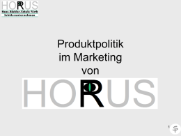 Produktpolitik im Marketing - Hans-Böckler