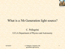 What is a 5th Generation light source?