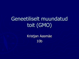 GMO - Tartu Raatuse Kool