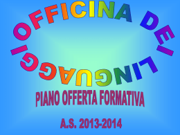 POF 2013-2014 - direzione didattica secondo circolo