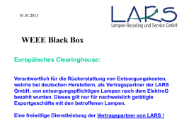 WEEE Black Box - Lampen-Recycling und Service GmbH