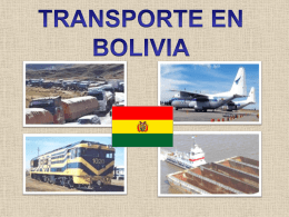 transporte en bolivia