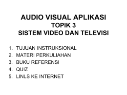 audio visual Aplikasi Pertemuan 3