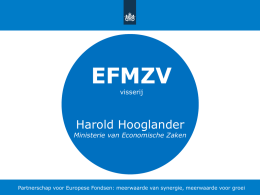 EFMZV: visserij – presentatie - Harold Hooglander