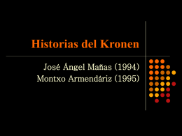 Historias del Kronen José Ángel Mañas (1994)