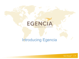 1 - Egencia