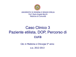 Attivit&agrave; Interattiva 3 - Facolt&agrave; di Medicina e Chirurgia