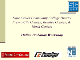 Academic - Fresno City College