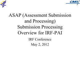 ASAP (Assessment Submission and Processing)