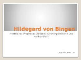 Das Leben der Hildegard von Bingen - RPI