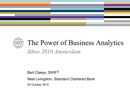 The power of Business Analytics